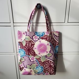 Japanese Floral Tote